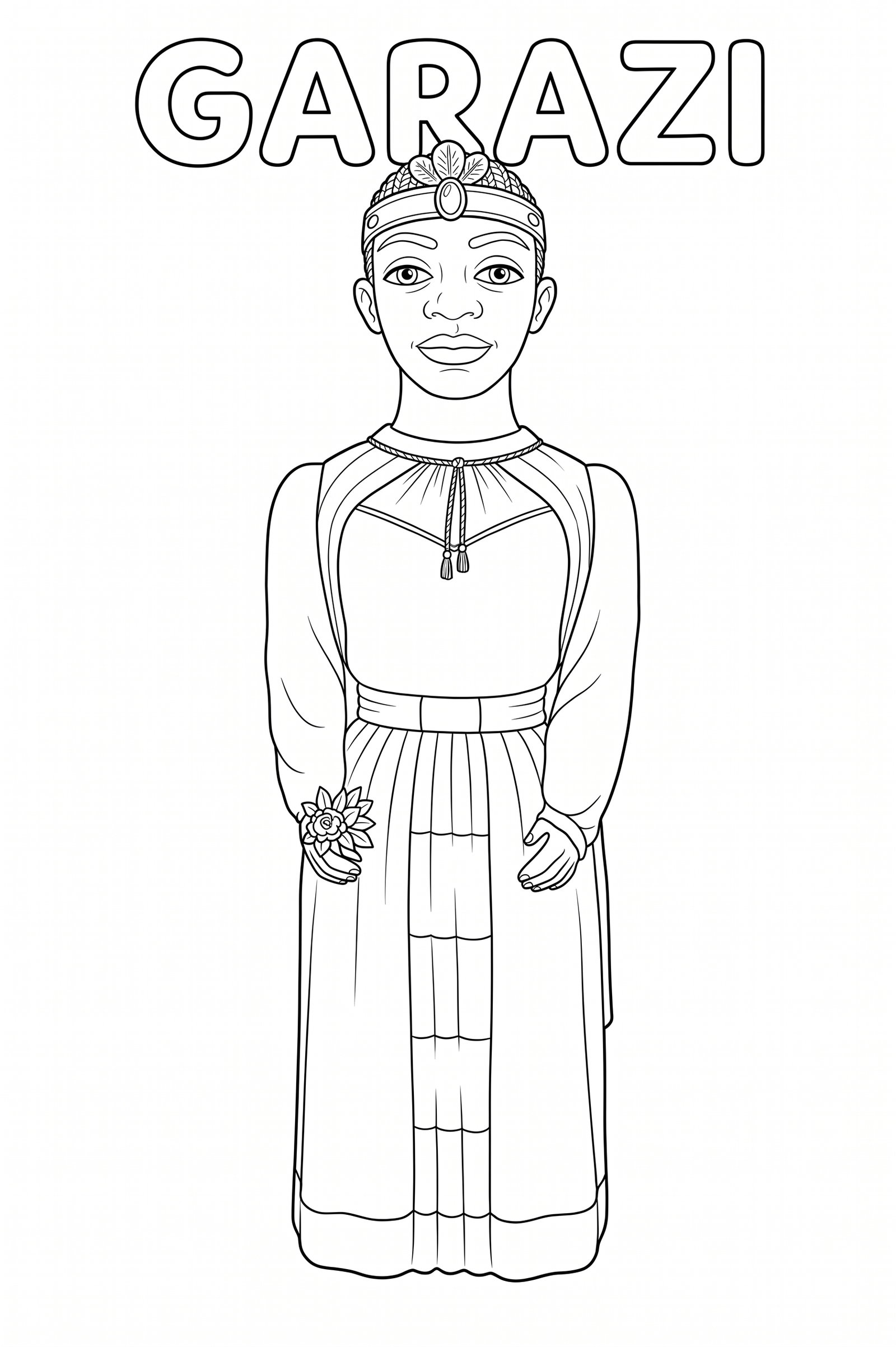 Garazi para colorear