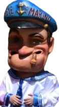 Cabezudo Popeye - Cintruénigo