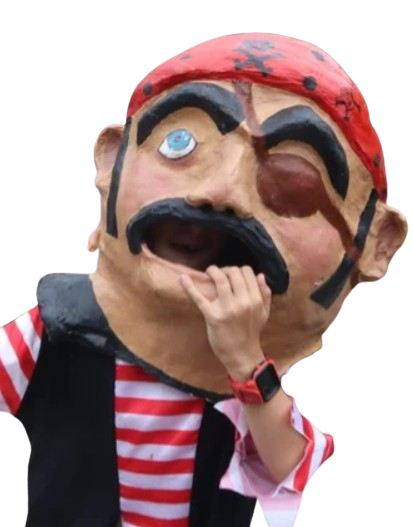 Cabezudo Pirata - Goizueta