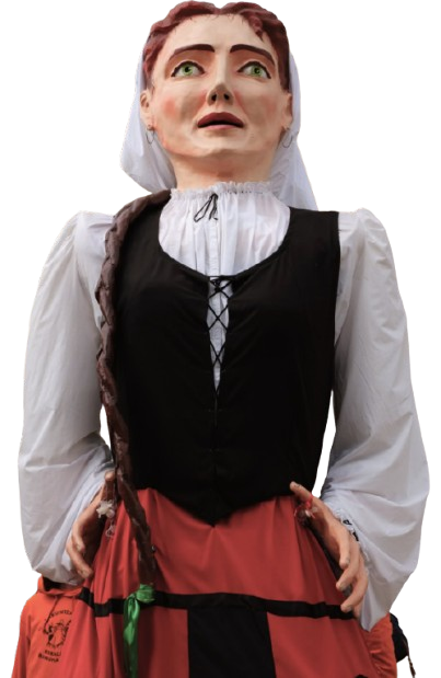 Erraldoia Dantzaria - Giganta Bailarina de Lakuntza