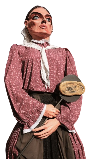 Erraldoia Etxekoandre - Giganta Ama de Casa de Lakuntza