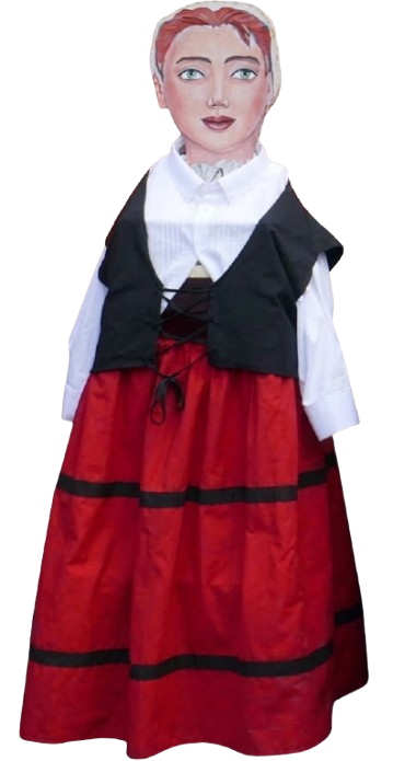 Erraldoi Txikia Dantzaria - Giganta Txiki de Lakuntza